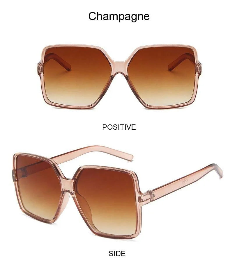 The Square Frame Sunglasses — Women's