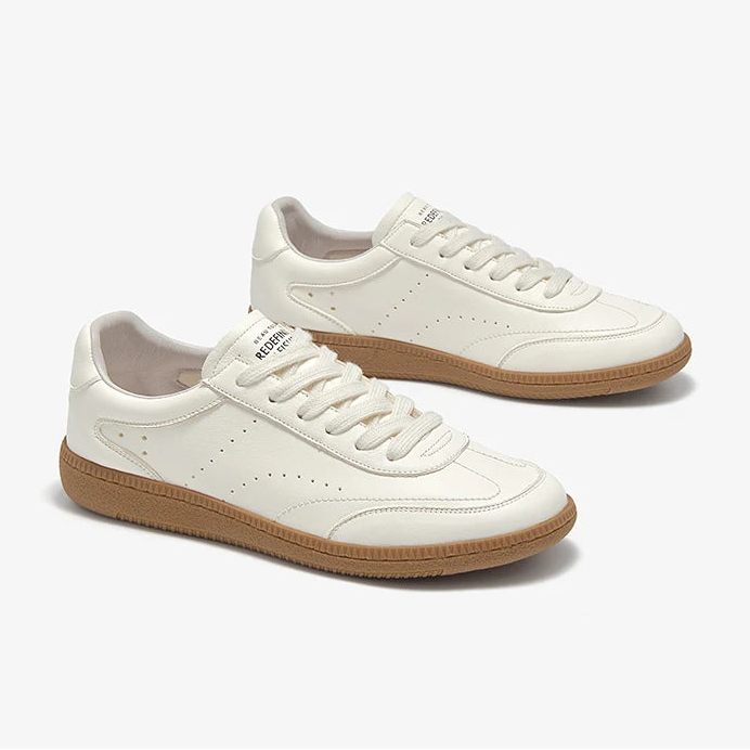 The Pearl Leather Sneaker — Women's