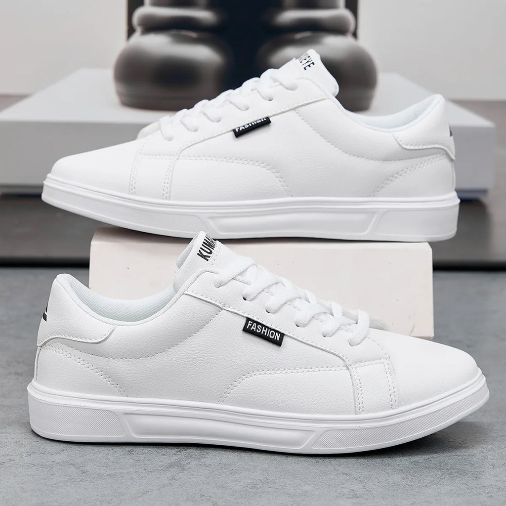 Men Shoes Comfortable Casual For Women White Leather Sneakers Lightweight Walking Flat Outdoor Sport Running Tennis zapatillas