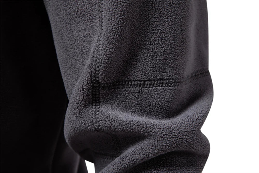 AIOPESON Brand Quality Thicken Warm Fleece Jacket for Men Zipper Neck Pullover Men's Sweatshirt Soft Shell Mens Jacket My Phase Fashion