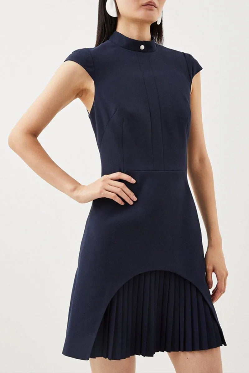 Women's Sleeveless A-Line Business Dress
