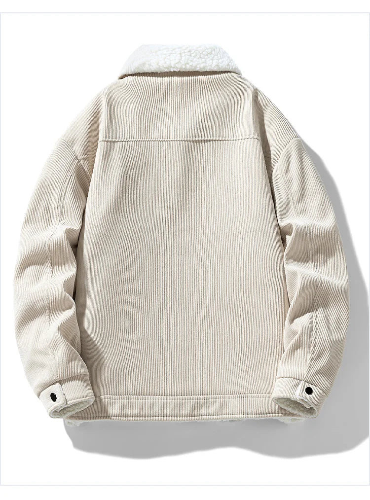 Men's Warm Trucker Corduroy Jackets