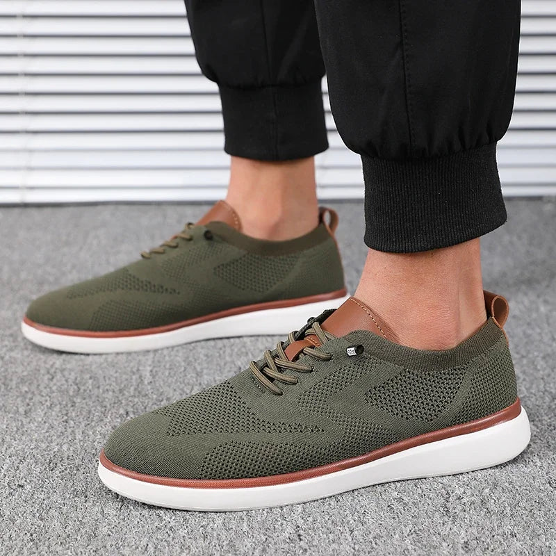 Men's Lightweight Knitted Walking Shoes