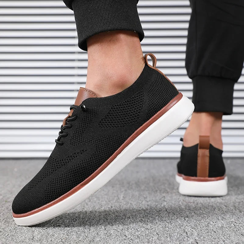 Men's Lightweight Knitted Walking Shoes