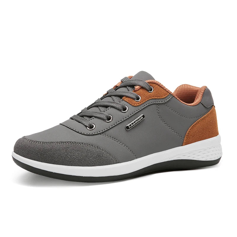 YRZL Men's Waterproof Walking Sneakers