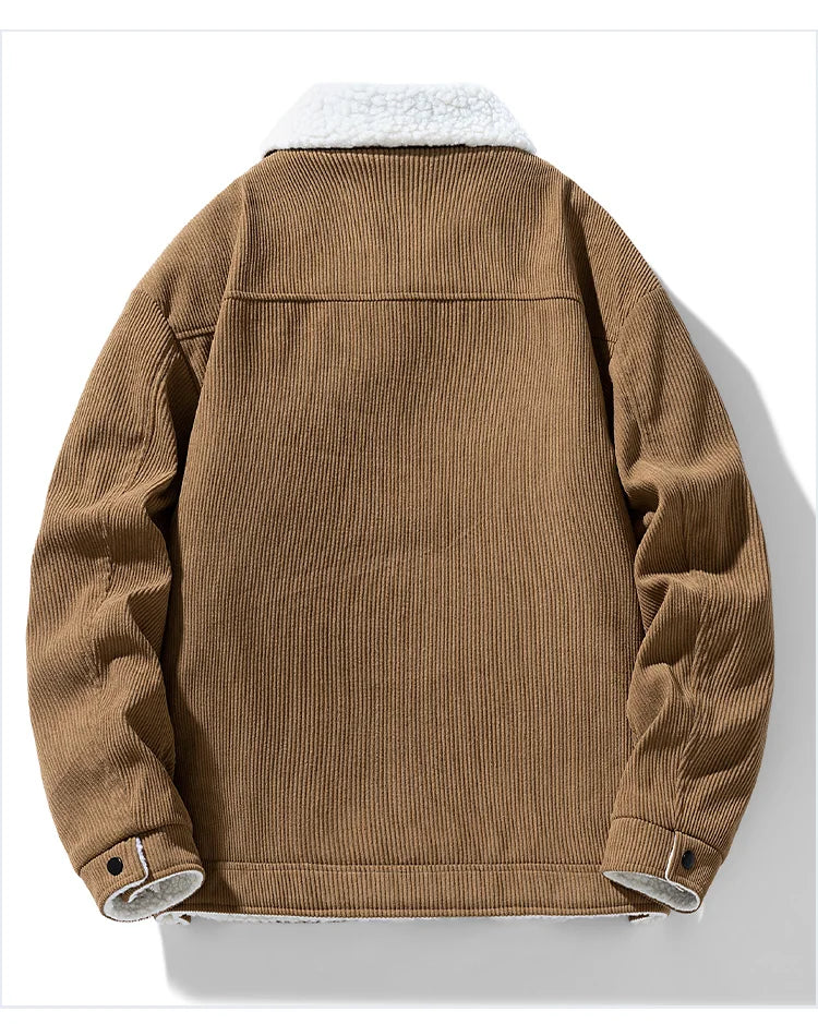 Men's Warm Trucker Corduroy Jackets