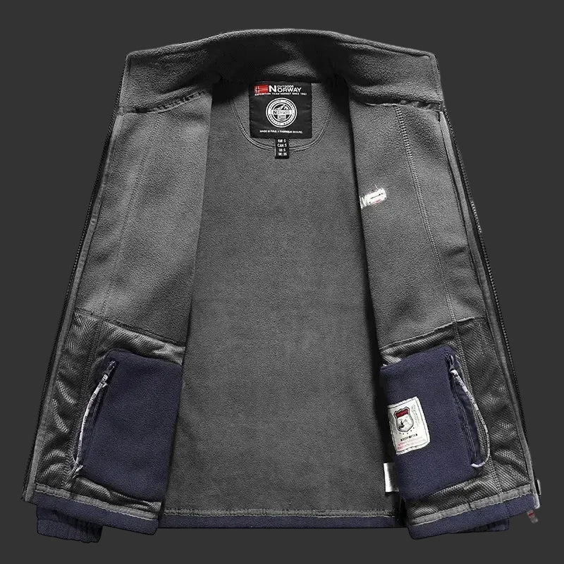 Norway Outdoors Polar Fleece Jacket Men Thicken Thermal Fleece Tactical Sport Coat Militar Softshell Hiking Outdoor Army Jackets My Phase Fashion