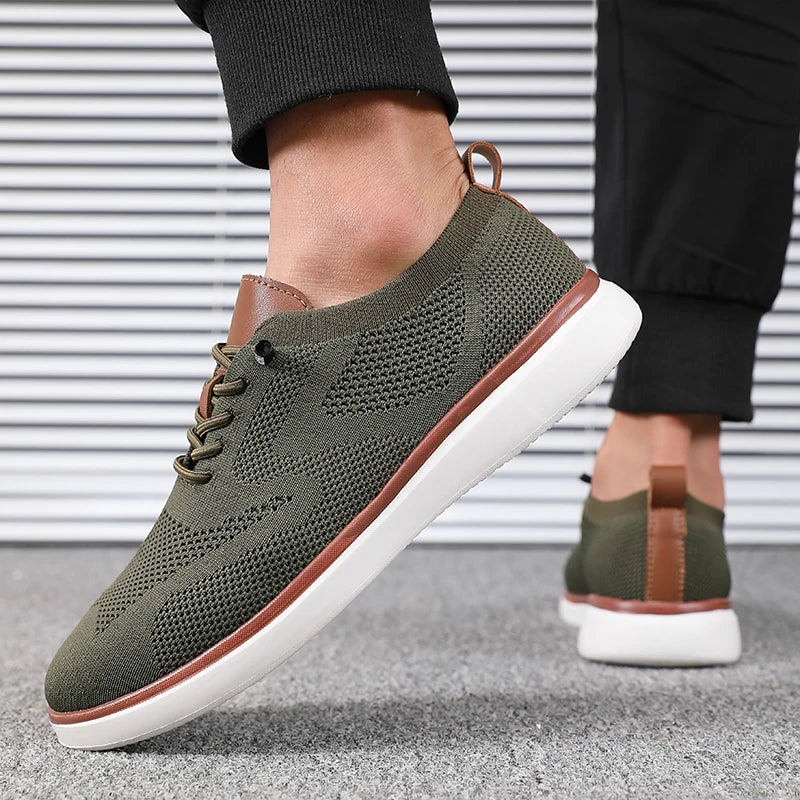 Men's Lightweight Knitted Walking Shoes