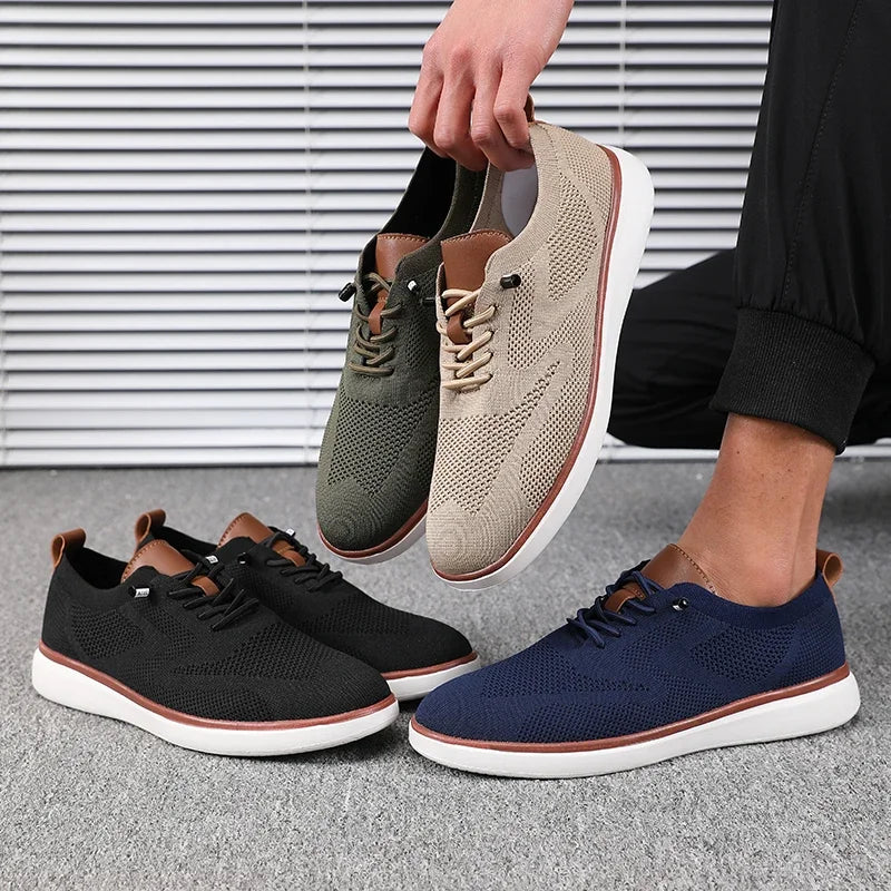 Men's Lightweight Knitted Walking Shoes