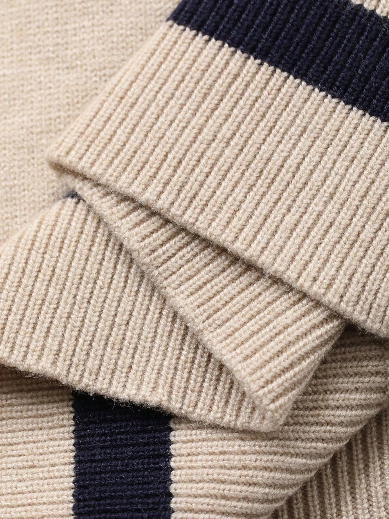 Korean Style Color Block Polo Neck Knitwear Women's Slim Fit Long Sleeve Base Shirt Autumn Winter Fashion Casual Top My Phase Fashion