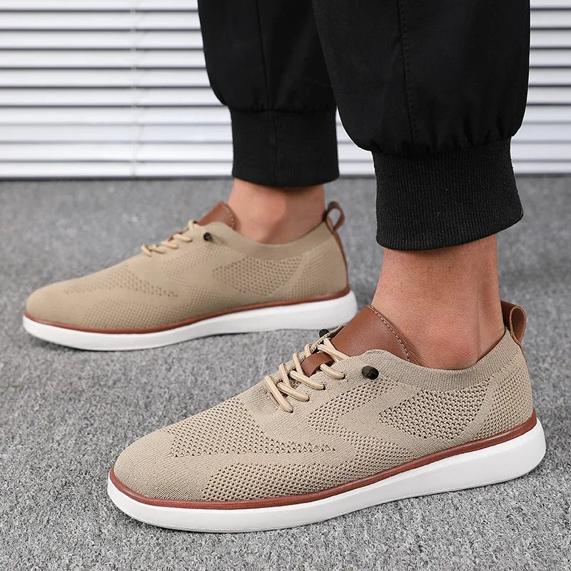 Men's Lightweight Knitted Walking Shoes