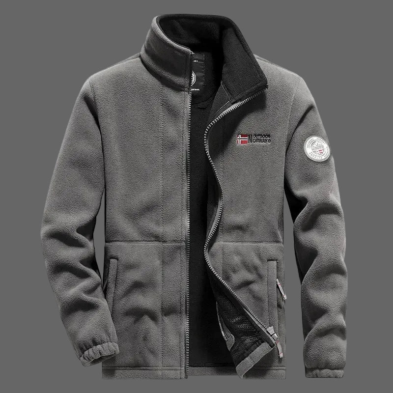 Norway Outdoors Polar Fleece Jacket Men Thicken Thermal Fleece Tactical Sport Coat Militar Softshell Hiking Outdoor Army Jackets My Phase Fashion