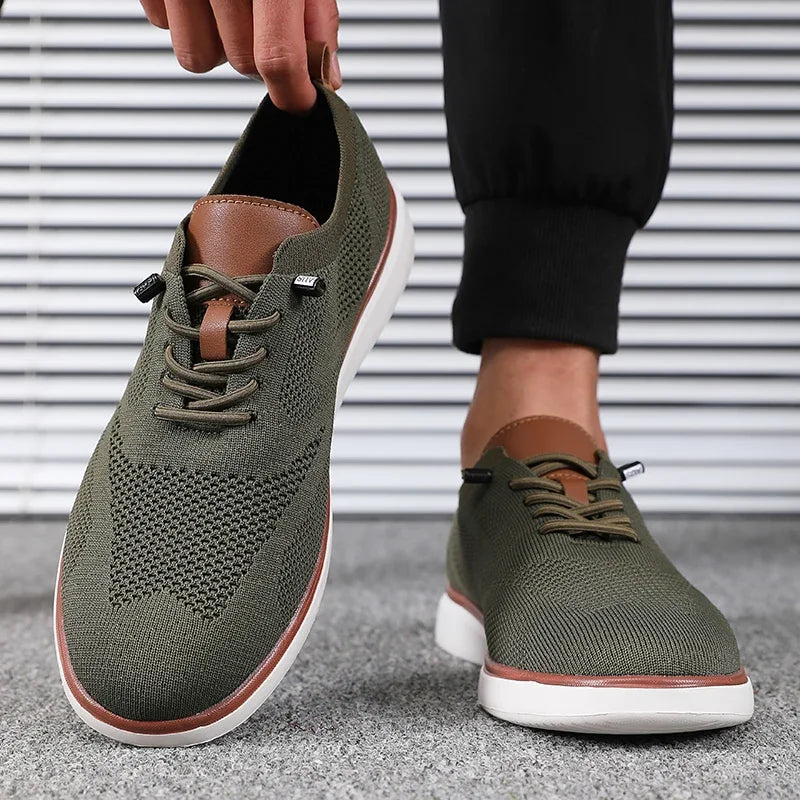 Men's Lightweight Knitted Walking Shoes