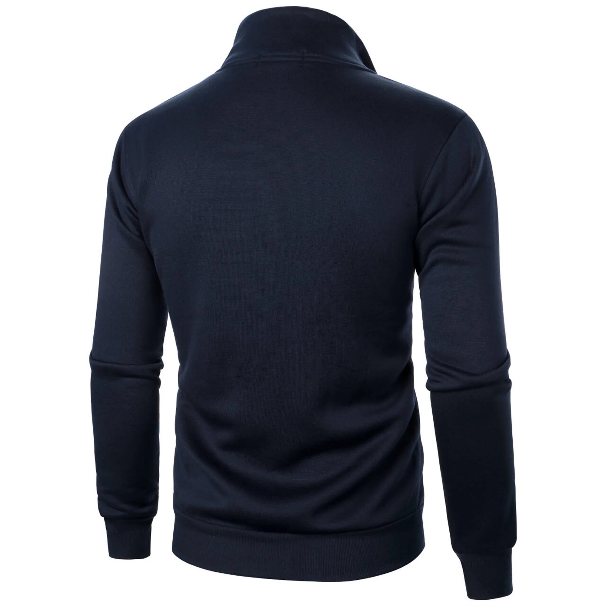 Men's Casual Sports Zipper Stand Collar Jacket