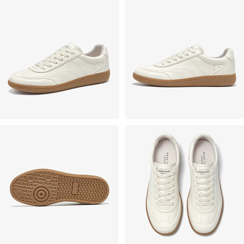 The Pearl Leather Sneaker — Women's