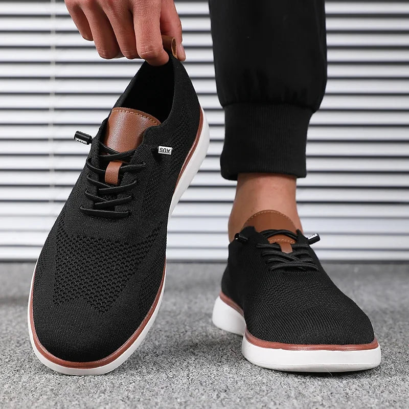 Men's Lightweight Knitted Walking Shoes