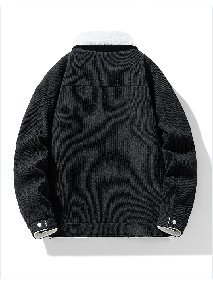 Men's Warm Trucker Corduroy Jackets