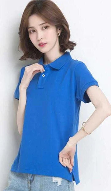 The Relaxed Cotton Polo — Women's