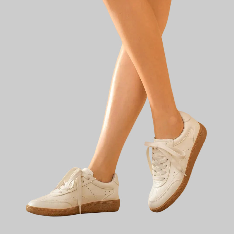 The Pearl Leather Sneaker — Women's
