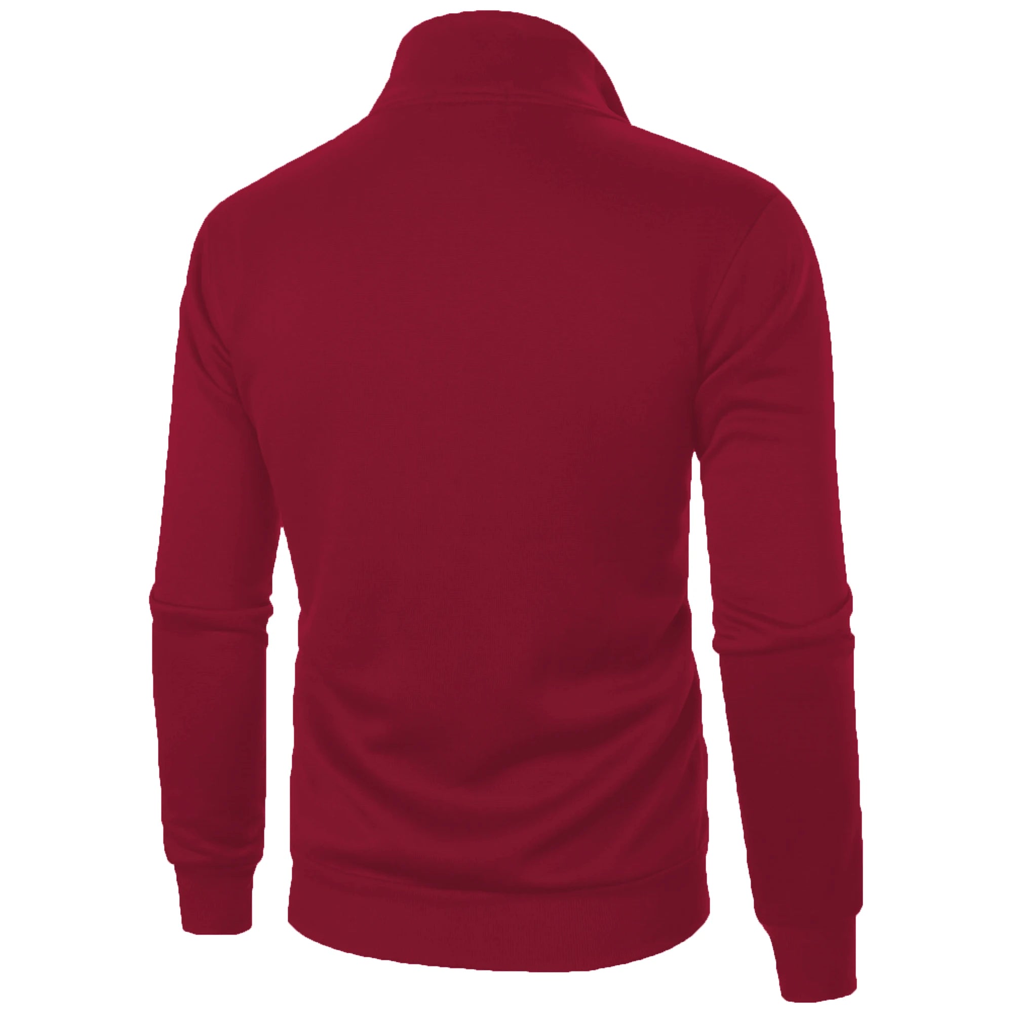 Men's Casual Sports Zipper Stand Collar Jacket