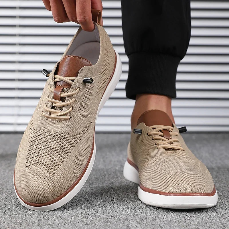 Men's Lightweight Knitted Walking Shoes