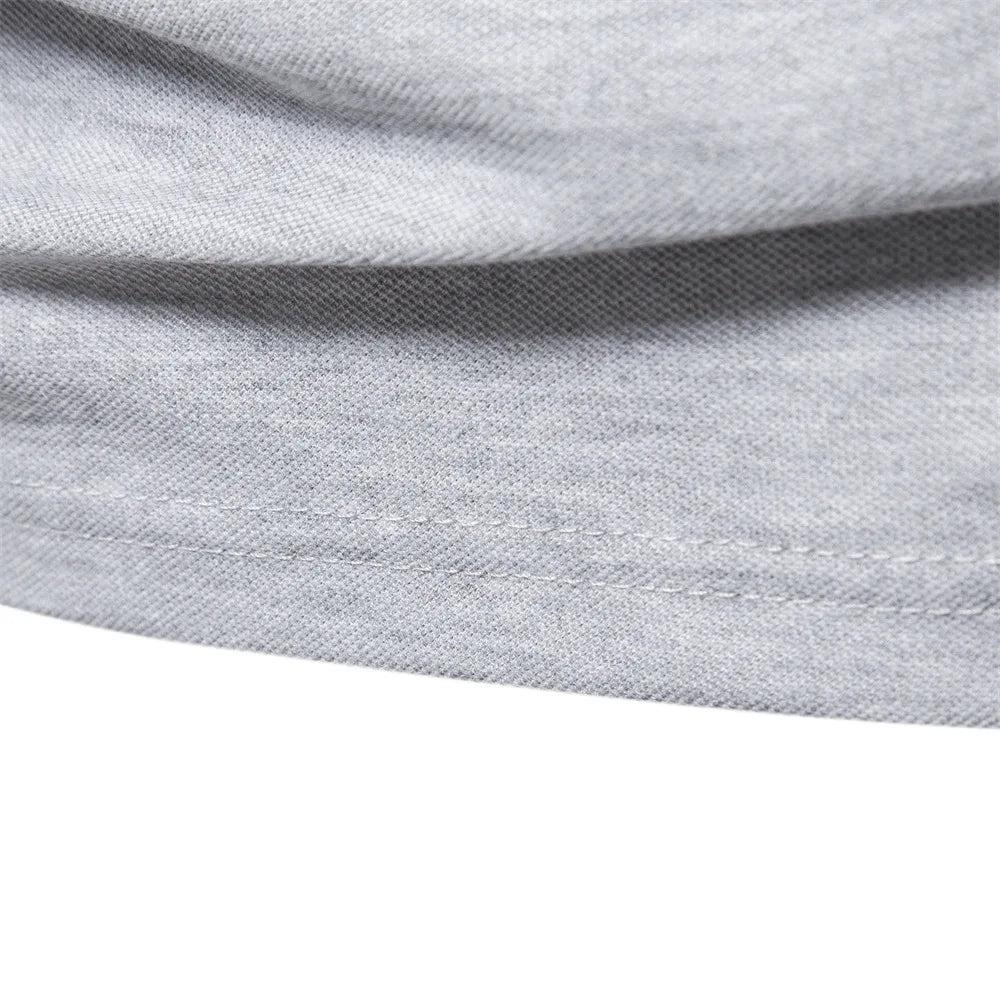 The Embroidered Golf Polo — Long Sleeve