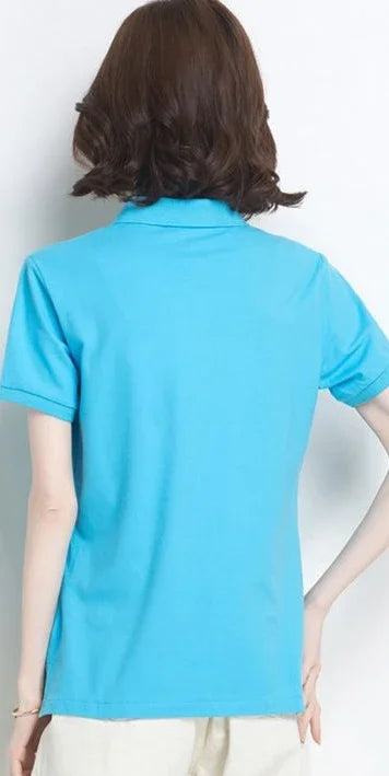 The Relaxed Cotton Polo — Women's