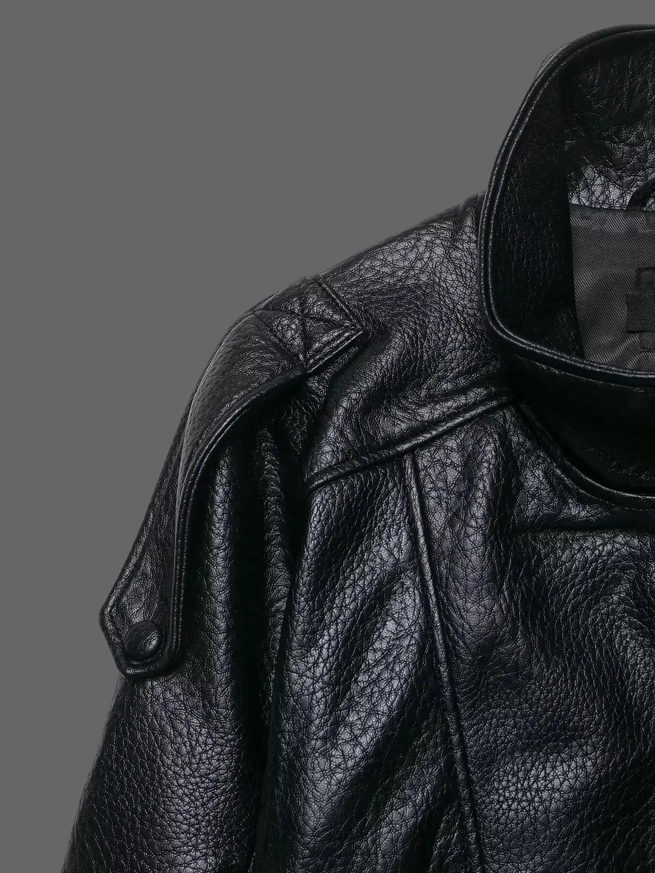 Women's Faux Leather Loose Jacket