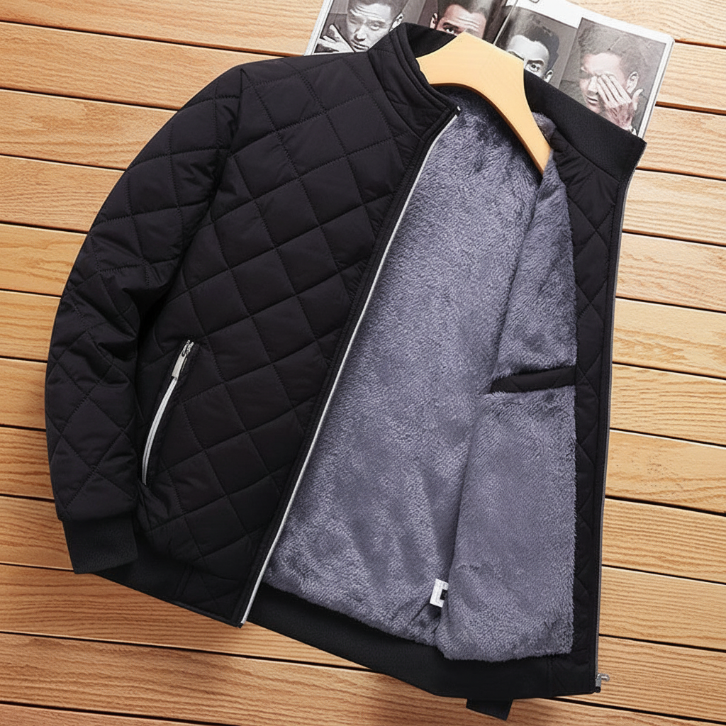 Black Bomber — Open Interior, No Watermark