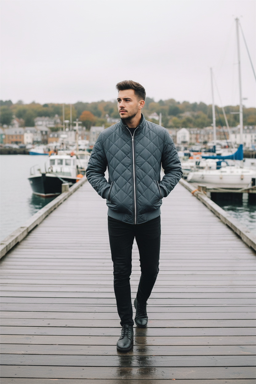 Grey Bomber — Harbour UGC