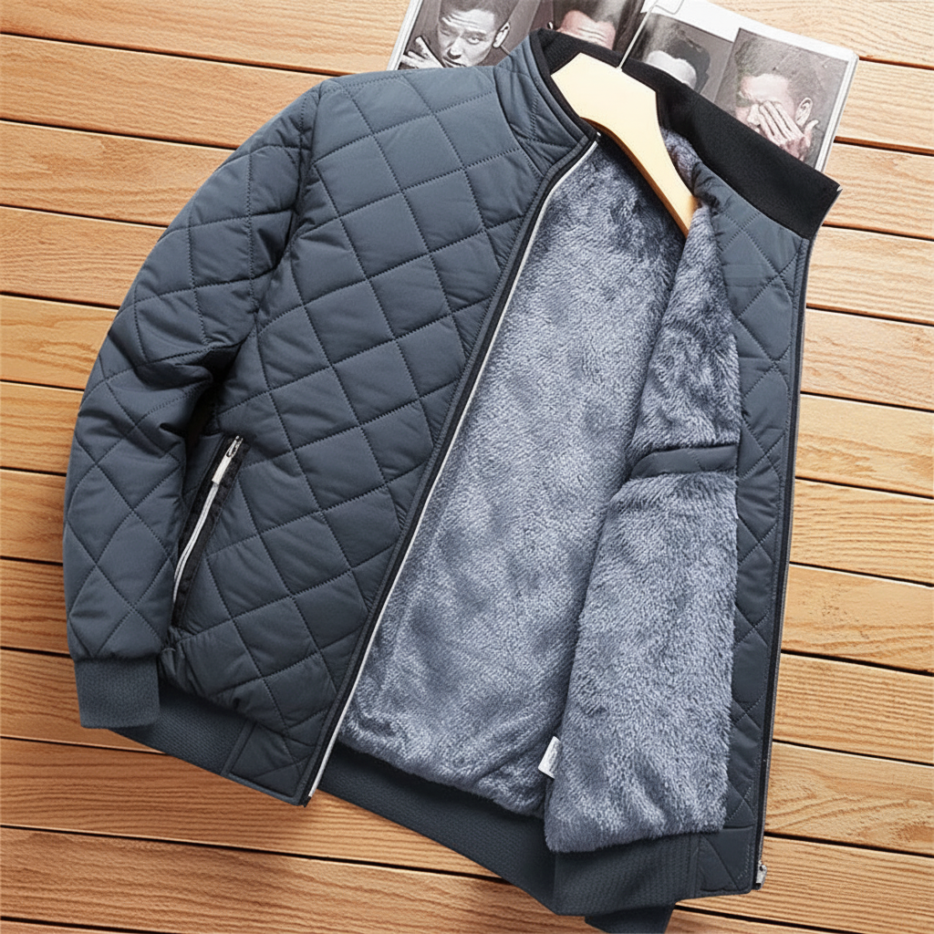 Grey Bomber — Open Interior, No Watermark