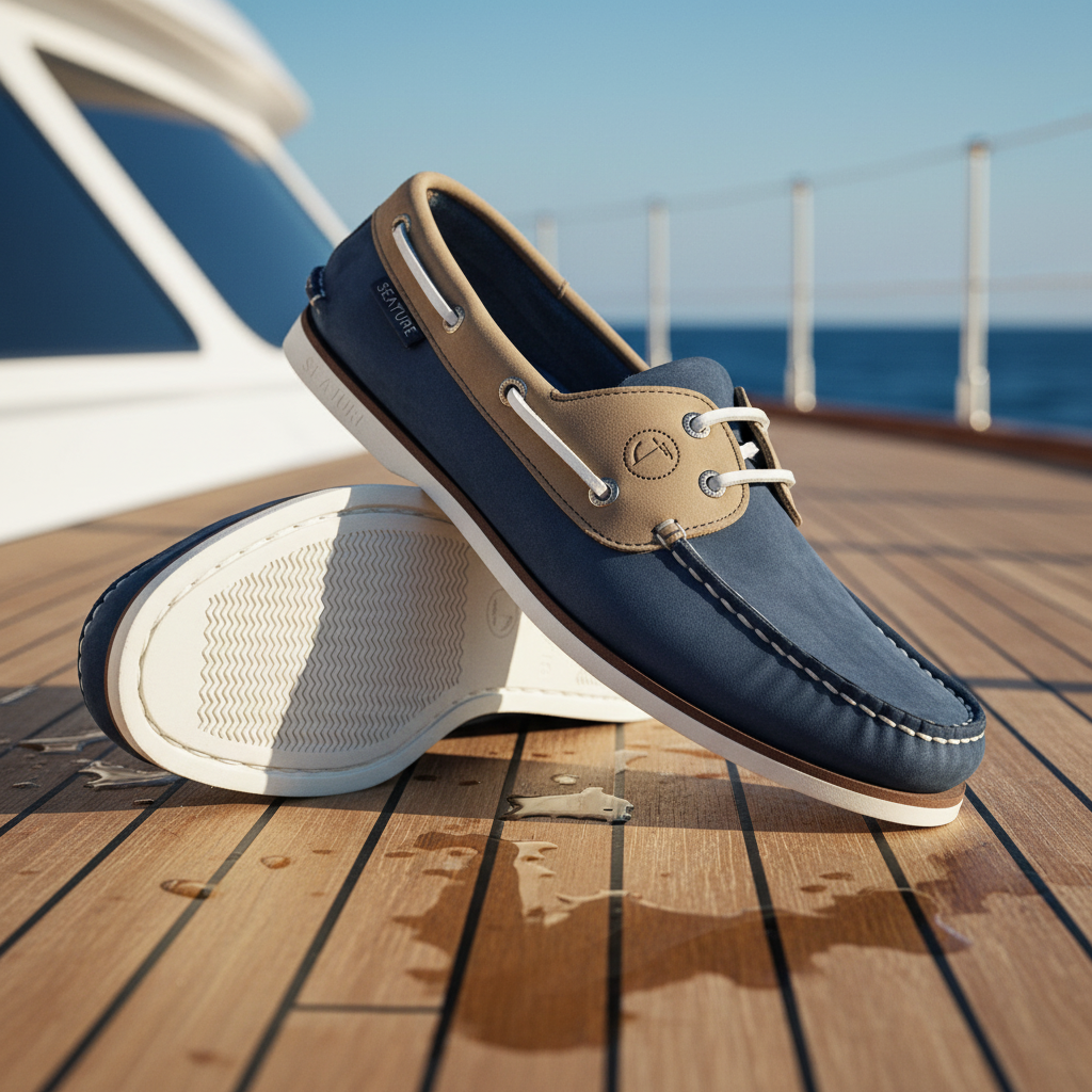 Harbour Boat Shoe — Close-up