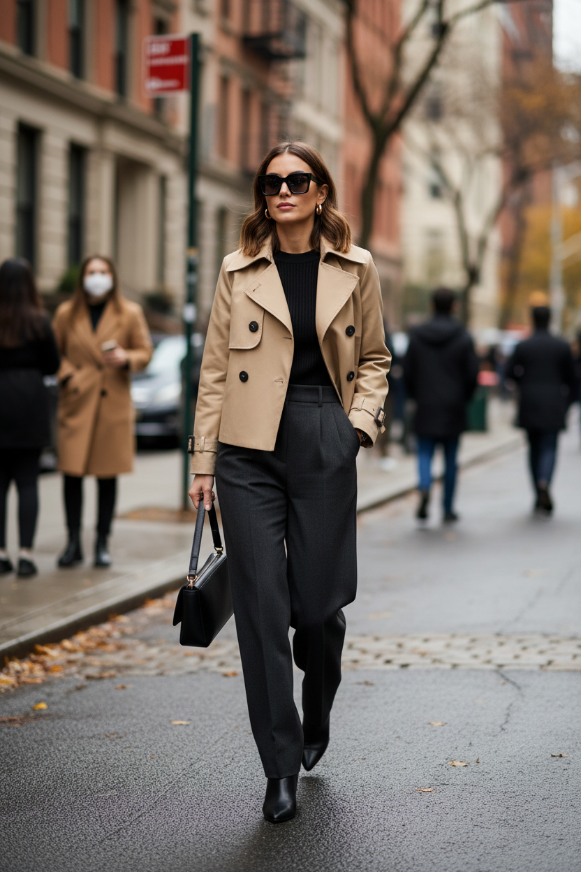 Trench Coat — City Street